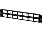 Kendall Howard 2U Cable Routing Blank (Kendall Howard: 1902-1-002-02A)