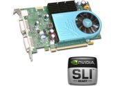 Leadtek GeForce 8600 GT Video Card - 512MB GDDR2, PCI Express, SLI Ready, DVI, HDTV, Video Card (HIS - Hightech Information System Limited: H165GTQT256GDDN-R)