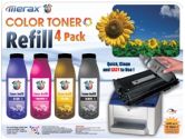 Merax - 217-229 - CMYK Toner Refill For Konica Magicolor (Merax: 217-229)