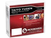 Microboards Taiyo Yuden 52X CD-R White Inkjet HUB Printable, 300 Case (Microboards: CDR80WPP25EB)