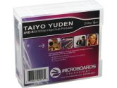 Microboards Taiyo Yuden 8X DVD-R Wh Inkjet , 300 Case (Microboards: DVD-R47WPP25EB8)