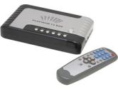 Sabrent Ultra-Compact Premium TV Tuner Box for LCD and CRT Monitor with Picture in Picture w/ High Resolution 1280x1024 (Sabrent: TV-LCD05)