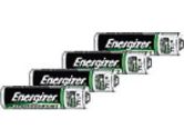 Energizer 4 Pack Rechargable AAA NIMH Batteries (ENERGIZER: NH12BP-4)