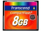 Transcend 8GB Compact Flash (CF) Flash Card (TRANSCEND INFORMATION: TS8GCF133)