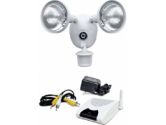 First Alert Motion Light Par38 with Security Camera - White (First Alert: F-238W)