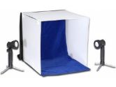 Hiro 16-in Portable Photo Studio Kit with 2 High-Power 50W Studio Lights (Hiro: H50079)