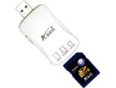 A-DATA 8GB Turbo SDHC Combo Kit With Card Reader (A-DATA Technology: SDHC COMBO KIT 8GB)