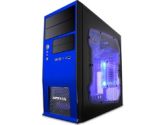 Apevia X-Qboii Blue Micro ATX Case - Clear Side, 500-Watt Power Supply (: X-QBOII-BL/500)