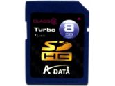 A-Data 8GB SDHC Class 6 - 6MB/sec (A-DATA Technology: TURBOSDHC8GCLASS6)