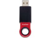 Sandisk Cruzer Slide 8GB USB Flash Drive - Readyboost Compliant, Red (SANDISK: SDCZ12-8192-A11A)