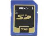 PNY 1GB Secure Digital Card (PNY Technologies: P-SD1GB-FS)