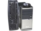 Acer Veriton M410-UD5000C AMD Desktop PC - AMD Athlon 64 X2 5000+ 2.6GHz, 2GB DDR2, 160GB SATA II, DVDRW, ATI Radeon X1200, Gigabit LAN, Windows Vista Business, XP Pro Downgrade (Acer: VM410-UD5000C)