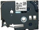 BROTHER LABELMAKER, SECURITY TAPE 18MM (TZSE4) (Brother: TZSE4)