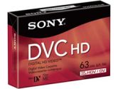 Sony DVM-63HD HDV Cassette (63 Minutes) (Sony: DVM63HDR)