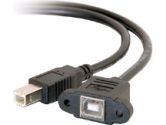 Cables To Go 28072 1.5ft USB 2.0 B Female to B Male Panel Mount Cable (AMERICAN POWER CONVERSION: 28072)