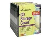 Imation Slimline Black Jewel Cases 25PK (Imation Corp.: 41017)