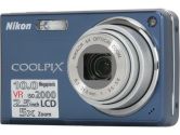 Nikon CoolPix S550 Cool Blue 10.0 MP 2.5" 230K LCD 5X Optical Zoom Digital Camera (Nikon Inc: 26109)