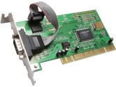 SYBA PCI Lower Profile Single Port Serial Card Model SD-LP-MCS1S (Syba: SD-LP-MCS1S)