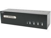 LINKSKEY LDV-DM714AUSK 4-Port Dual Monitor (DVI+VGA) 7.1 Surround Sound KVM Switch w/ Cables - Retail (LINKSKEY: LDV-DM714AUSK)