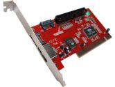 PPA Serial ATA (SATA) 3 Port PCI Controller Card 2 External + 1 Internal Model 1356 - Retail (PPA International: 1356)