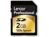 Lexar SD2GB-133-381E 2GB Professional Series SDHC Card (Lexar: SD2GB-133-381E)