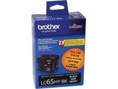 2PK LC652PKS BLK INK CARTRIDGES HIGH YIELD F/ MFC-6490CW (Brother: LC652PKS)