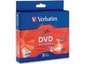 Verbatim 96747 5 Pack 8X DVD-R Slim Case