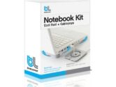 Bluelounge NBK-01-SL Notebook Kit - Cool Feet, Cableyoyo (Bluelounge: NBK-01-SL)