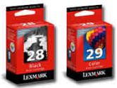 Lexmark #28/#29 Black and Color Ink Cartridge Multipack (Lexmark: 53A3805)