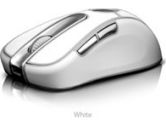 Radtech BT600 Bluetooth 5 Buttons + Scroll Wheel 1600dpi Laser Mouse - White (Radtech: BT600W)