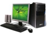 Acer Aspire BAM5100-B5201A AMD Athlon 64 X2 5000+ 2GB DDR2 Memory, 500GB HDD, Super-Multi DVD-Writer, GLAN, Card Reader, Keyboard & Mouse, Windows Vista Home Premium & Acer 19" LCD X193W (Acer: BAM5100-B5201A)