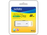 A-Data Classic Series C702 USB Flash Drive 8GB White (A-data: AC72008GZZZWH001)