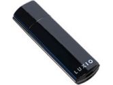 Super Talent Luxio 32GB USB Drive -Black PVC Case (Super Talent: STP32GLXBU)