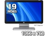 HP Pavilion w1858 19 Widescreen LCD Monitor - 5ms, 1366x768, 1000:1 Native, VGA, DVI (HP (Canada): FN773AA#ABA)
