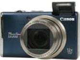 Canon PowerShot SX200 IS Blue 12.1 MP 28mm Wide Angle Digital Camera (Canon: 3510B001)