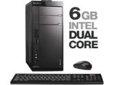 Lenovo K230-K3665 Desktop Computer - Intel Pentium Dual Core E5200 2.5GHz, 6GB DDR2, 640GB SATA II, DVDRW, Vista Home Premium (Lenovo: 57093706)