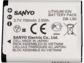 Sanyo DB-L80U Lithium-Ion Battery Pack (3.7V, 700mAh) (Sanyo: DB-L80AU)