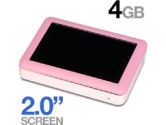 iRiver LPlayer 2.0" Pink 4GB MP3 / MP4 Player (iRiver: 1LP4PNK)