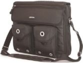 MobileEdge MEEMB1 Messenger Laptop Bag - Fits Notebook PCs up to 15.4, Black (MobileEdge: MEEMB1)