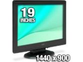 Synaps 19 Widescreen LCD with Speakers - 5ms, 1000:1 Native, 1440x 900, WXGA+, 16:10, DVI-D, VGA (Synaps: 11010220Y3)