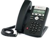 POLYCOM Soundpoint IP 320 2 Line SIP Desktop Phone PoE with AC Power Adapter (Polycom: 2200-12320-001)