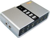 USB2.0 7.1 Sound Box with SPDIF Input / Output & 3.5MM Connection (Others: 316792)