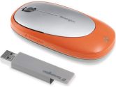 Kensington Ci75m Wireless Notebook Mouse - USB (Orange and Silver) (Acco Canada: 72288)