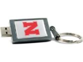 Centon DSK4GB-NEB University of Nebraska Keychain Flash Drive - 4GB (Centon: DSK4GB-NEB)