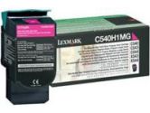 Lexmark High Yield Return Program Magenta Toner Cartridge for C540 C543 X543 (Lexmark: C540H1MG)