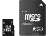 A-Data AUSDH8GCL6-RA1 Micro SDHC Card - 8GB, Class 6, Adapter