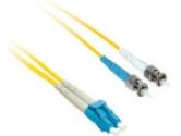 Cables To Go 37475 LC/ST Duplex 9/125 Single Mode Fiber Patch Cable - 2m, Yellow (Cables To Go: 37475)