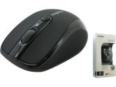 Rapoo 3100 2.4G Wireless Blue Navigation Optical Notebook Mouse W/ USB Mini Receiver Black (Rapoo Electronics: 3100-Black)