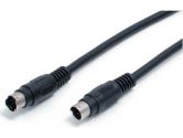 Video cable - S-Video - 4 pin mini-DIN - 24 ft (Startech Computer Products: SVIDEOMM24)