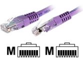 3FT CAT5E RJ45 UTP NTWK PATCH CBL PURPLE (Startech Computer Products: M45PATCH3PL)